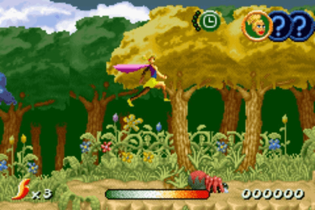 Sky Dancers screenshot 5 for GameBoy Advance